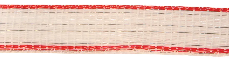 AKO TopLine Plus Weidezaunband weiß/rot
