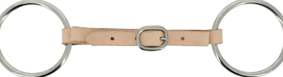 FEELING Ledergebiss mit Kinnkette