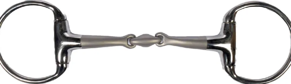 HKM Doppelt gebr. Olivenkopfgebiss -Soft Touch- 14 mm