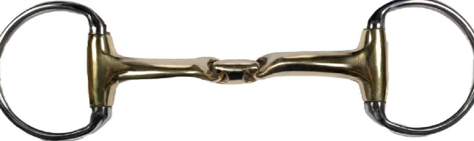 HKM Doppelt gebr. Olivenkopfgebiss -Soft Contact- 14 mm