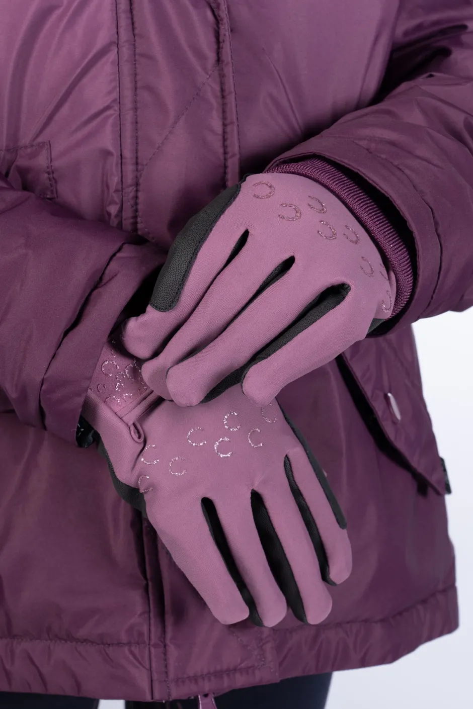 HKM Kinder-Winter-Reithandschuhe -Alva-