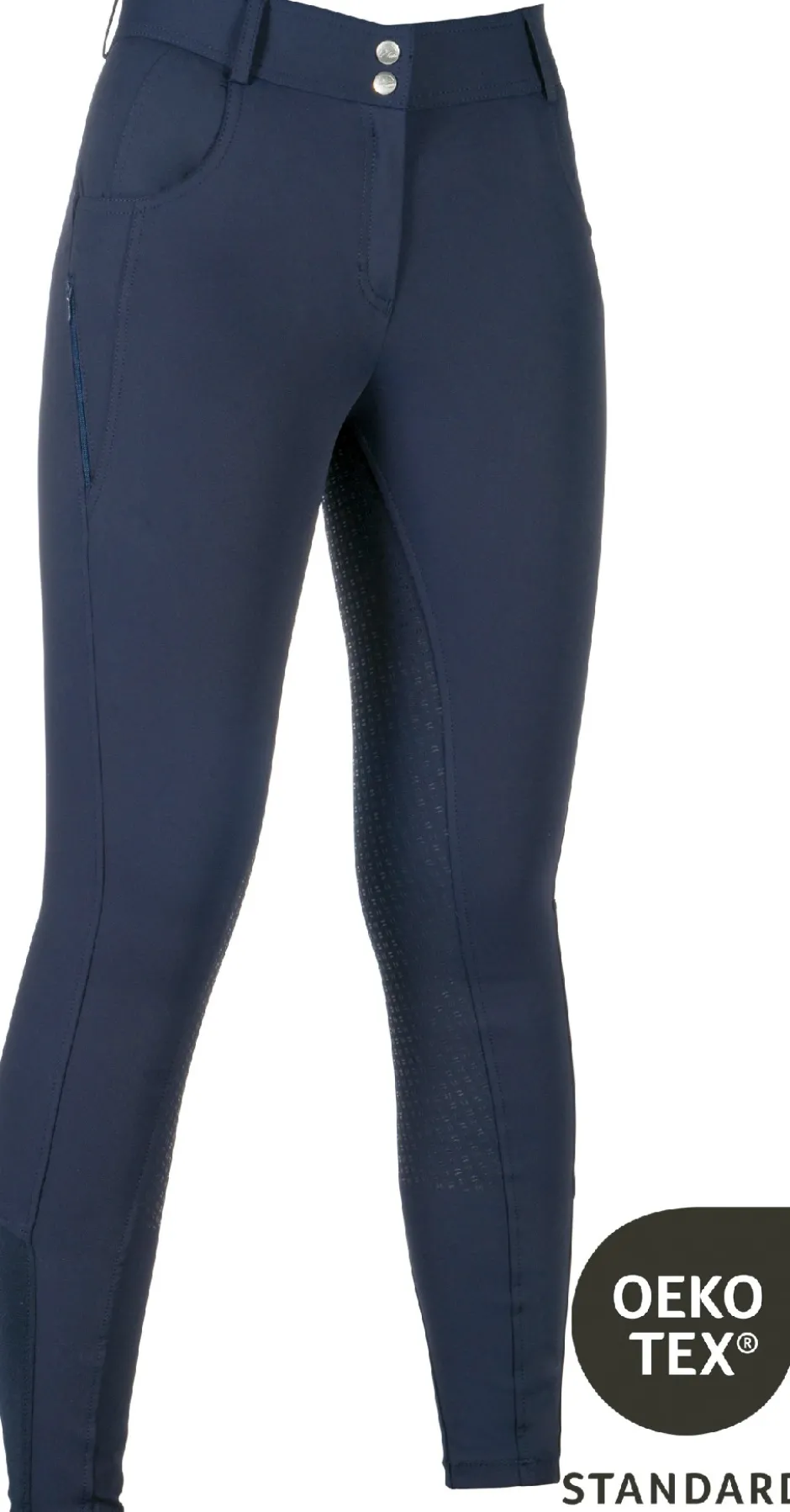 HKM Reithose -Ari Mid Rise- Silikon-Vollbesatz
