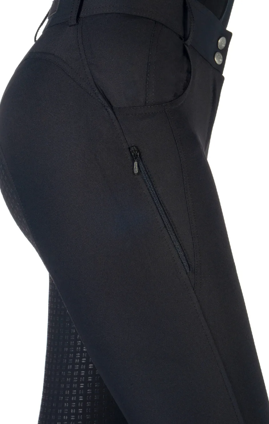 HKM Reithose -Ari Mid Rise- Silikon-Vollbesatz