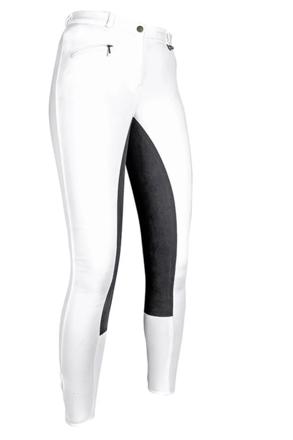 HKM Reithose -Basic Belmtex Grip- Dreiviertel Besatz