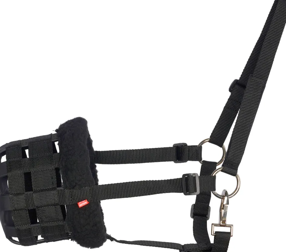 IMPERIAL RIDING Fressbremse mit Fell IRH